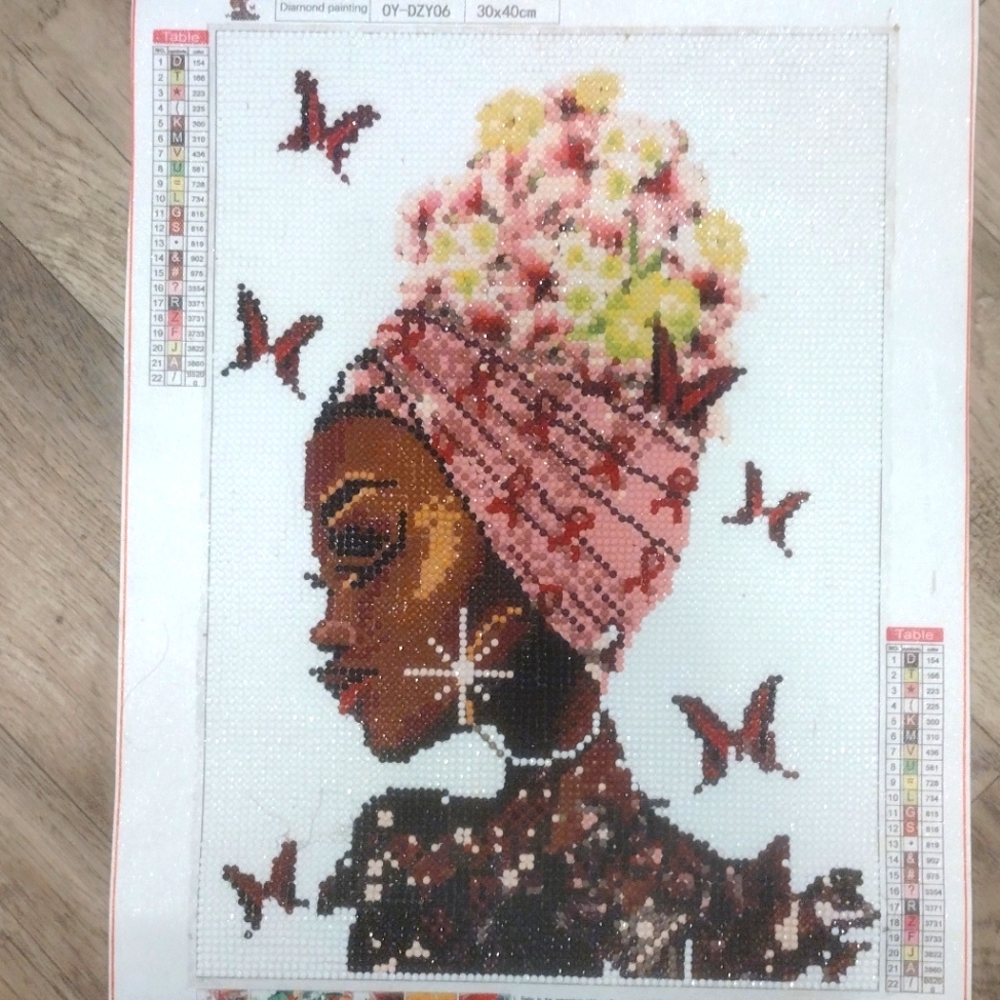 Brilliant Diamond Painting With Gloss Finish